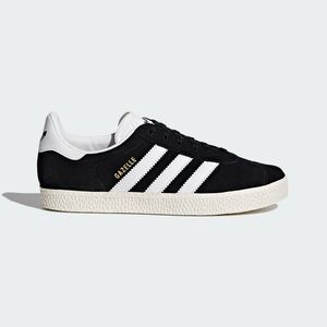 Adidas Gazelle Black & White Kids Sneakers | Size 2 Youth